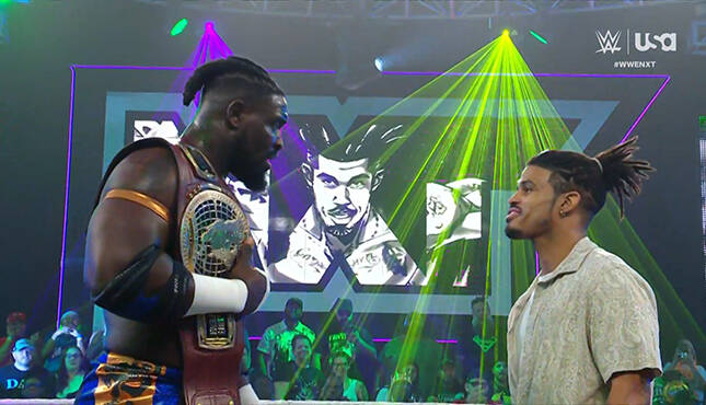 Wes Lee Oba Femi WWE NXT 4-30-24