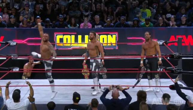 AEW Collision Bang Bang Gang