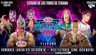 AAA TripleMania XXXII Tijuana - AEW talents