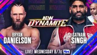 AEW Dynamite Bryan Danielson vs Satnam Singh