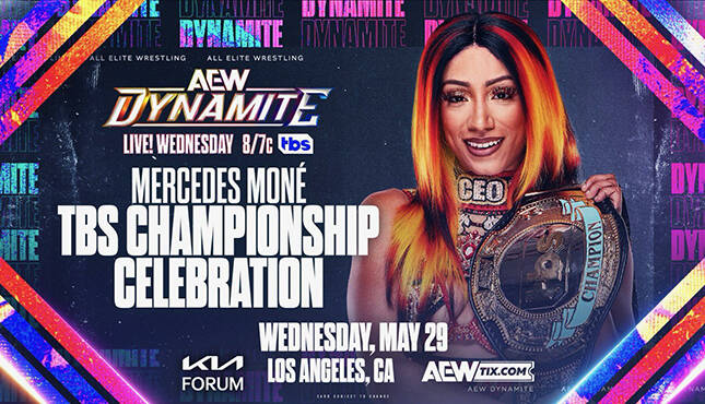 AEW Dynamite Mercedes Mone