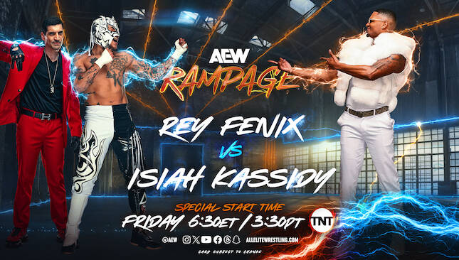 AEW Rampage Rey Fenix vs Isiah Kassidy