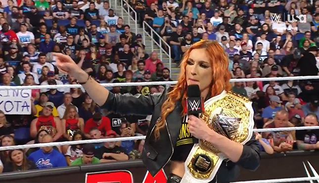 Becky Lynch WWE Raw 5-20-24