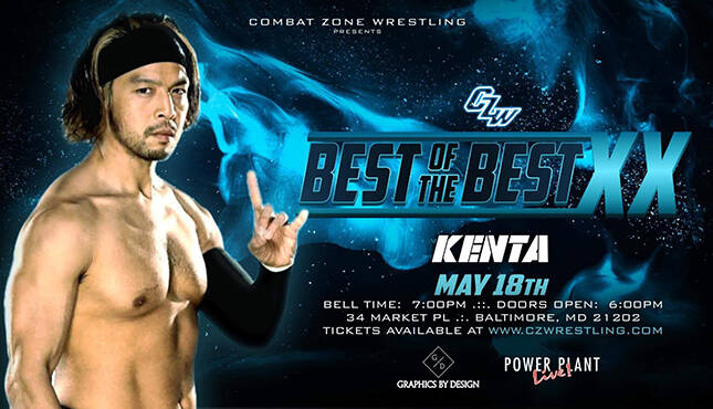 KENTA CZW Best of the Best XX