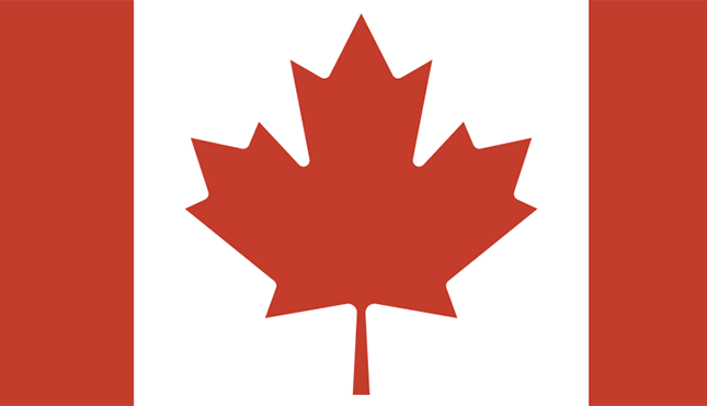 Maple Leaf Wrestling Canadian Flag