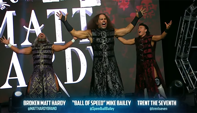 Matt Hardy Speedball Mountain TNA Under SIege