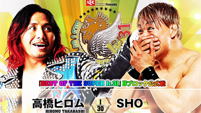 NJPW Best of SUper Juniors 5-18-24 - Sho vs Hiromu Takahashi