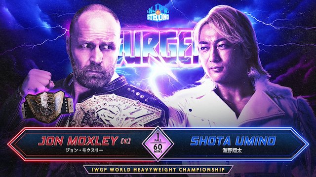 NJPW Resurgence Jon Moxley vs Shota Umino