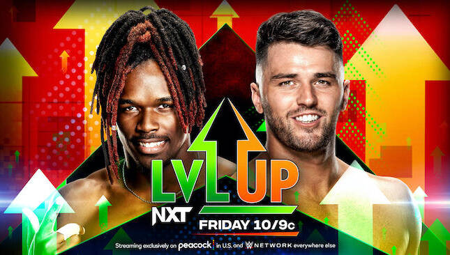 NXT Level Up Riley Osborne vs J'Von Evans WWE NXT Level Up