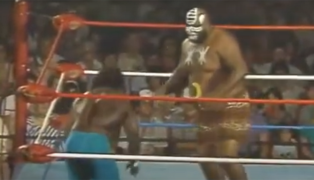 Universal Wrestling Federation Kamala Koko B Ware 8-2-1986