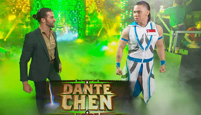 WWE NXT Dante Chen Robert Stone