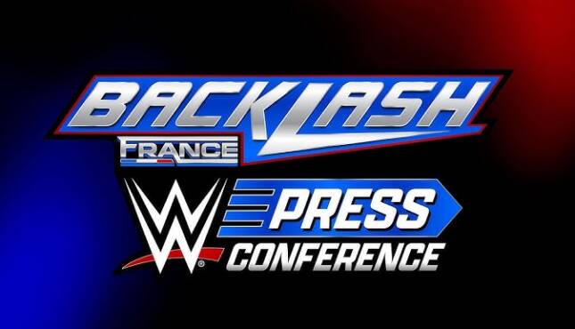 WWE Backlash France Press Confernence