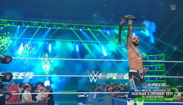 Ricochet WWE Speed