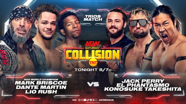 AEW Collision Trios Match 6-29-2024