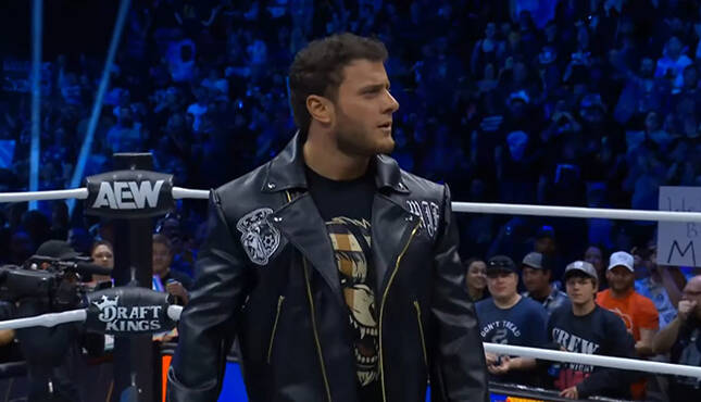 Baron Corbin Praises MJF's New Wolf of Wrestling T-Shirt