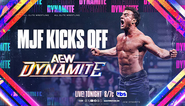 AEW Dynamite MJF 6-5-24