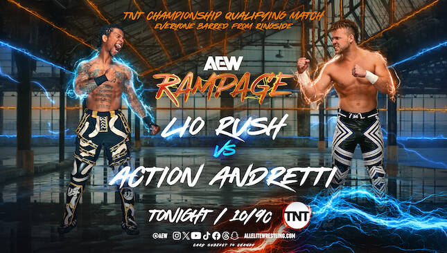 AEW Rampage 6-21-24 - Lio Rush vs. Action Andretti