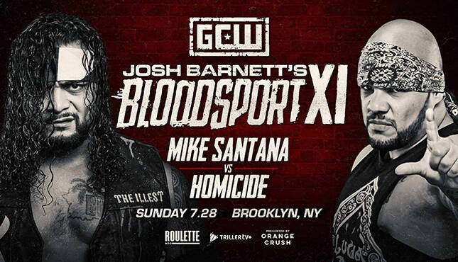 Mike Santana Homicide Josh Barnett's Bloodsport XI