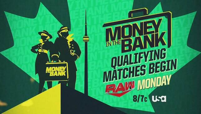 WWE Money in the Bank Qualifying Matches for Raw