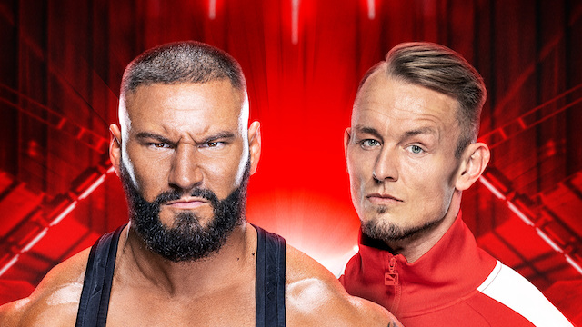WWE Raw 6-24-24 Bron Breakker vs Ludwig Kaiser