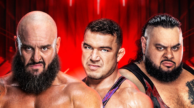 WWE Raw Bronson Reed vs Chad Gable vs Braun Strowman