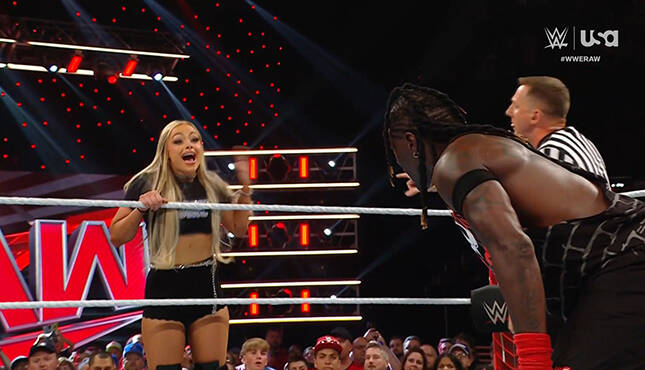 WWE Raw Liv Morgan R-Truth 6-24-24