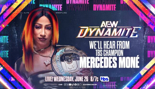 AEW Dynamite Mercedes Mone