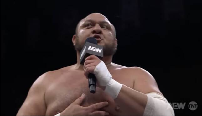 Samoa Joe AEW Collision