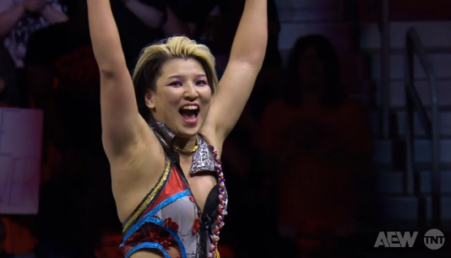 AEW Collision Hikaru Shida contract