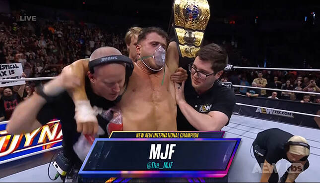 AEW Dynamite MJF 7-17-24