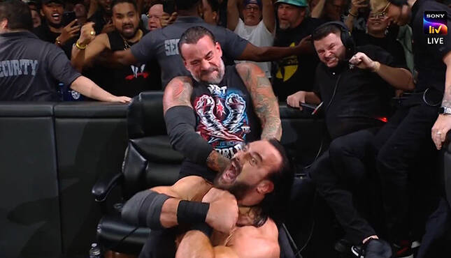 CM Punk Drew McIntyre WWE Money in the Bank