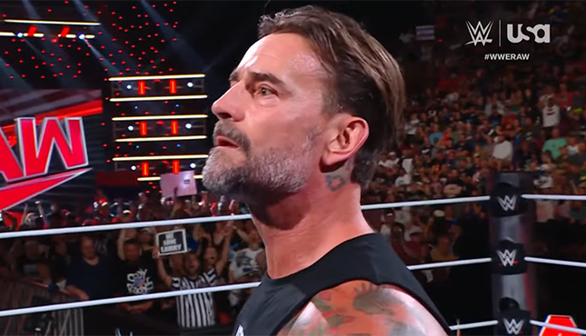 CM Punk WWE Raw 7-22-24