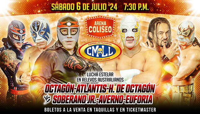 CMLL Sábado De Coliseo 7-6-24