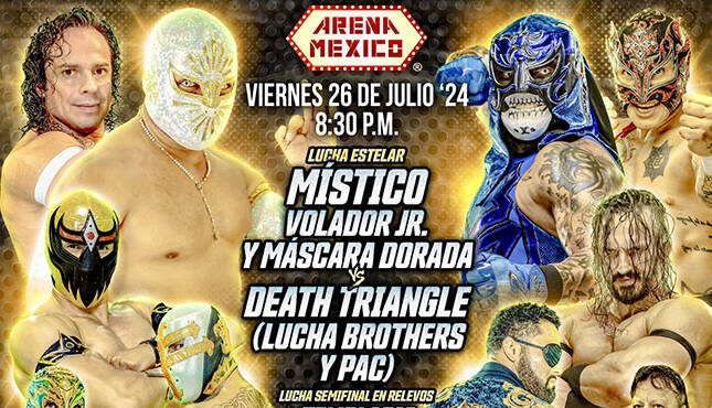 CMLL Viernes Espectacular 7-26-24