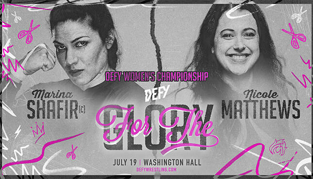 DEFY Wrestling For The Glory