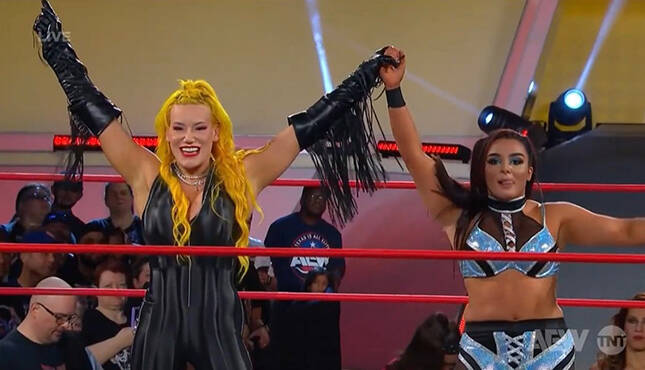 Deonna Purrazzo Taya Valkyrie AEW Collision 7-20-24