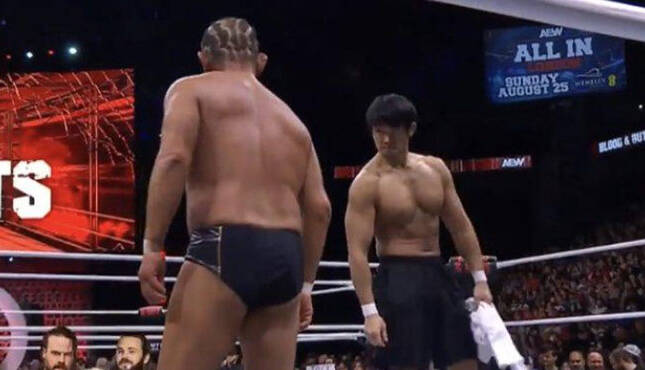 Katsuyori Shibata Minoru Suzuki AEW Dynamite 7-24-24