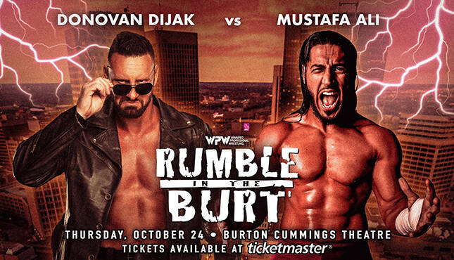 Mustafa Ali vs. Donovan Dijak Donovan Dijak Mustafa Ali