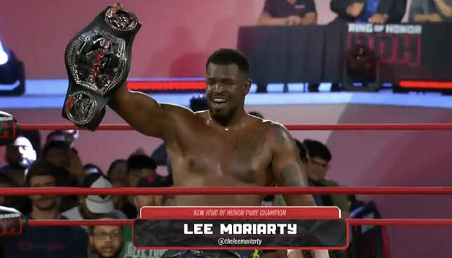 ROH Death Before Dishonor Lee Moriarty