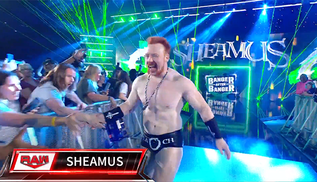 Sheamus WWE Raw 7-15-24