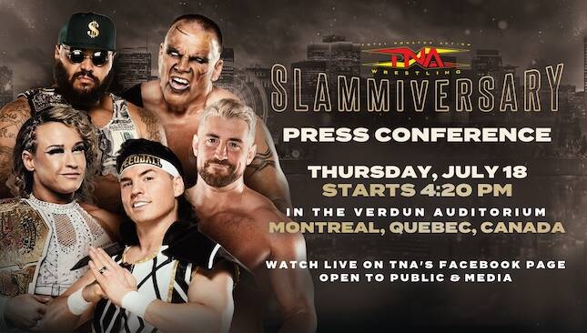 TNA Wrestling Slammiversary Press Conference