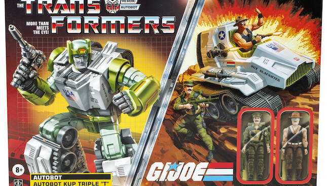 Transformers Collaborative GI Joe - Sgt Slaughter set 1