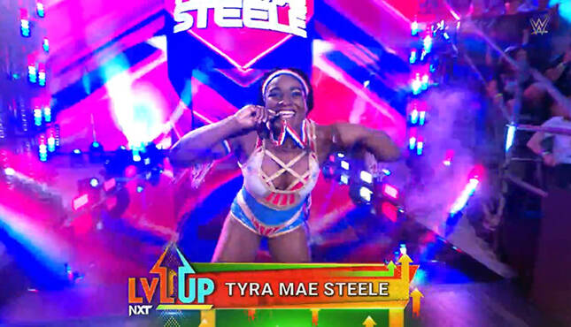 Tyra Mae Steele WWE NXT Level Up 7-5-24