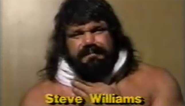 Universal Wrestling Federation Steve Williams 7-26-1986