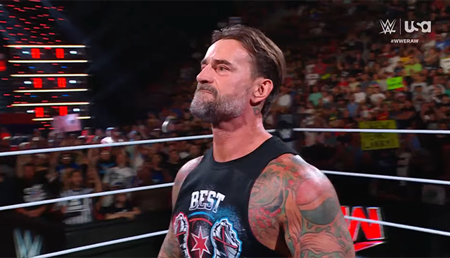 WWE Raw CM Punk 7-22-24