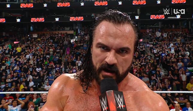 WWE Raw Drew McIntyre 7-1-24