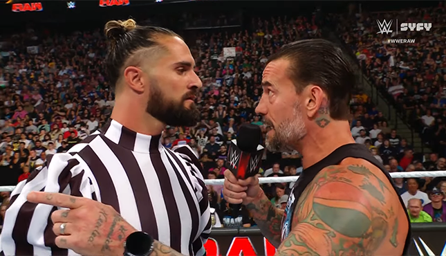 WWE Raw Seth Rollins CM Punk 7-29-24