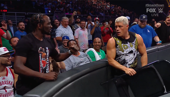 WWE Smackdown Cody Rhodes Terence Crawford 7-19-24