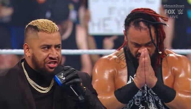 WWE Smackdown Jacob Fatu Solo Sikoa 7-12-24