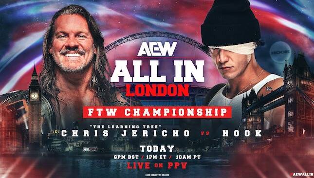 AEW All In 2024 - Hook vs Chris Jericho